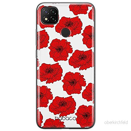 ERT GROUP mobiltelefonfodral för Xiaomi REDMI 9C originalt och officiellt licensierat Babaco mönster Flowers 018 optimalt anpassad till formen på mobiltelefonen, fodral tillverkad av TPU plast 5903932632514