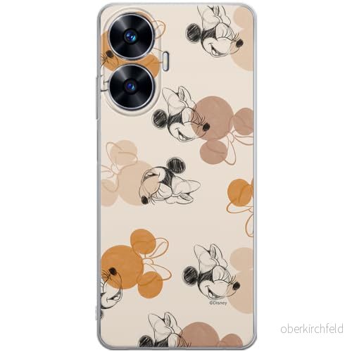 ERT GROUP mobiltelefonfodral för Realme C55 originalt och officiellt licensierat Disney mönster Minnie 075 optimalt anpassad till formen på mobiltelefonen, fodral tillverkad av TPU plast 5905795027278