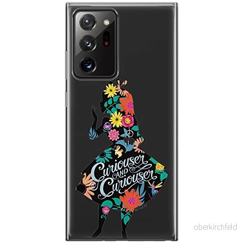 ERT GROUP mobiltelefonfodral för Samsung GALAXY NOTE 20 ULTRA originalt och officiellt licensierat Disney mönster Alice 002 optimalt anpassad till formen på mobiltelefonen, gedeeltelijk transparant 5903040359259