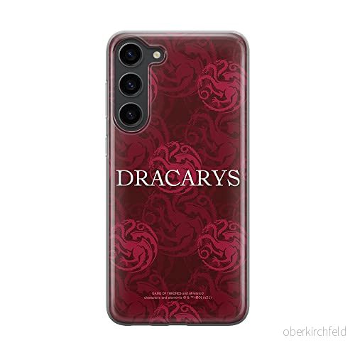 ERT GROUP mobiltelefonfodral för Samsung S23 originalt och officiellt licensierat Game of Thrones mönster 021 optimalt anpassad till formen på mobiltelefonen, fodral tillverkad av TPU plast 5905511426538