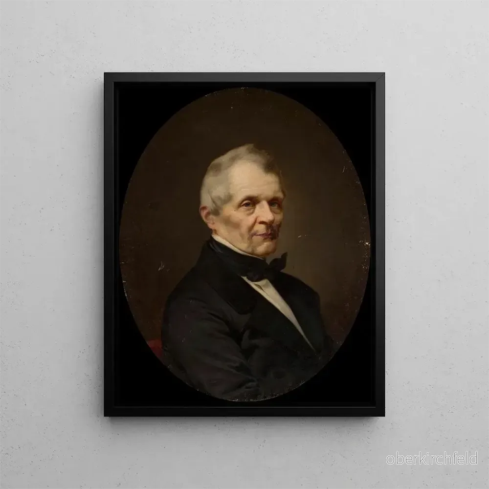 Målning Portrait de Rafał Hadziewicz - Antoni Murzynowski | Konsttryck