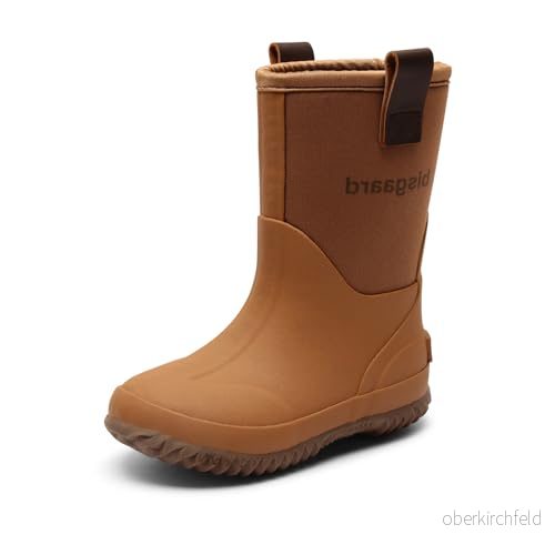 bisgaard Unisex barn Neo Thermo Rain Boot, Kamel, 30 EU 5715243155633