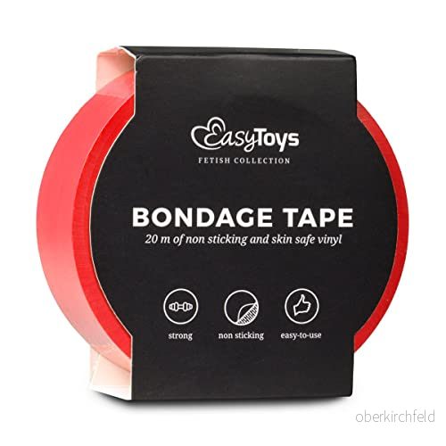 Rött bondagebälte 8718627527733