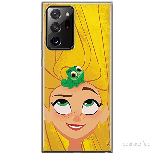 ERT GROUP mobiltelefonfodral för Samsung GALAXY NOTE 20 ULTRA originalt och officiellt licensierat Disney mönster Rapunzel and Pascal 001, fodral tillverkad av TPU plast 5903040355572
