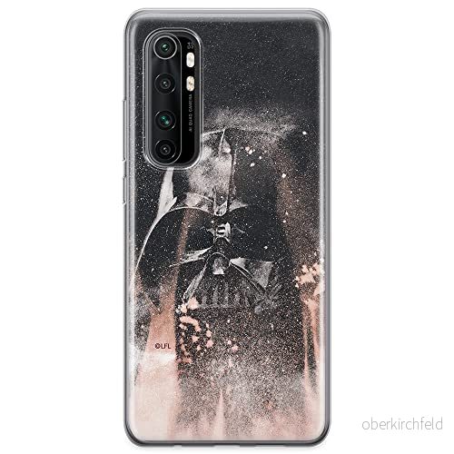 ERT GROUP mobiltelefonfodral för Xiaomi MI NOTE 10 Lite originalt och officiellt licensierat Star Wars mönster Darth Vader 011 anpassad till formen på mobiltelefonen, fodral tillverkad av TPU plast 5904805593291