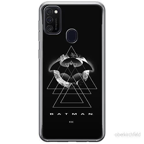 ERT GROUP mobiltelefonfodral för Samsung M21 originalt och officiellt licensierat DC mönster Batman 009 optimalt anpassad till formen på mobiltelefonen, fodral tillverkad av TPU plast 5903537845777