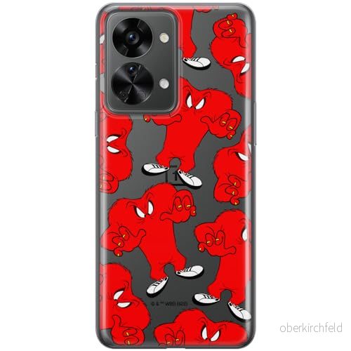 ERT GROUP mobiltelefonfodral för OnePlus NORD 2T 5G originalt och officiellt licensierat Looney Tunes mönster Gossamer 001 optimalt anpassad till formen på mobiltelefonen, gedeeltelijk transparant 5905511677022