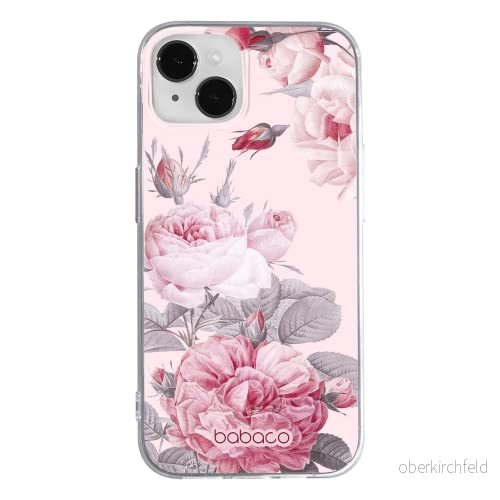 ERT GROUP mobiltelefonfodral för Iphone 13 MINI originalt och officiellt licensierat Babaco mönster Flowers 050 optimalt anpassad till formen på mobiltelefonen, fodral tillverkad av TPU plast 5905131350619