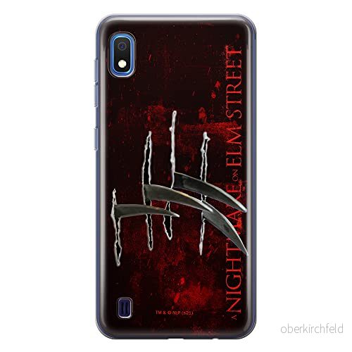 ERT GROUP mobiltelefonfodral för Samsung A10 originalt och officiellt licensierat Horror mönster Nightmare of Elm Street 004 anpassad till formen på mobiltelefonen, fodral tillverkad av TPU plast 5905511077396