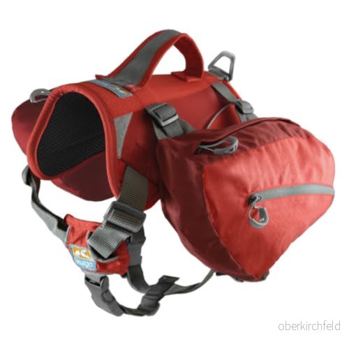 Petsafe Kurgo Baxter Hund Ryggsäck, L, Röd 813146015865