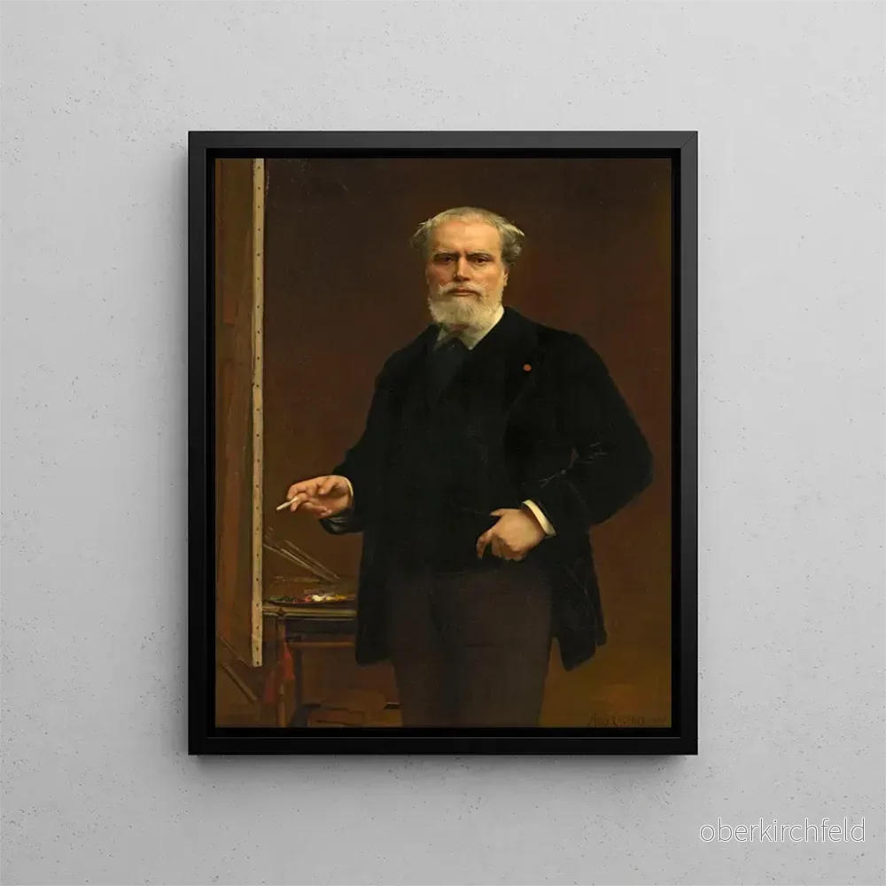 Målning Självporträtt – Alexandre Cabanel | Konsttryck