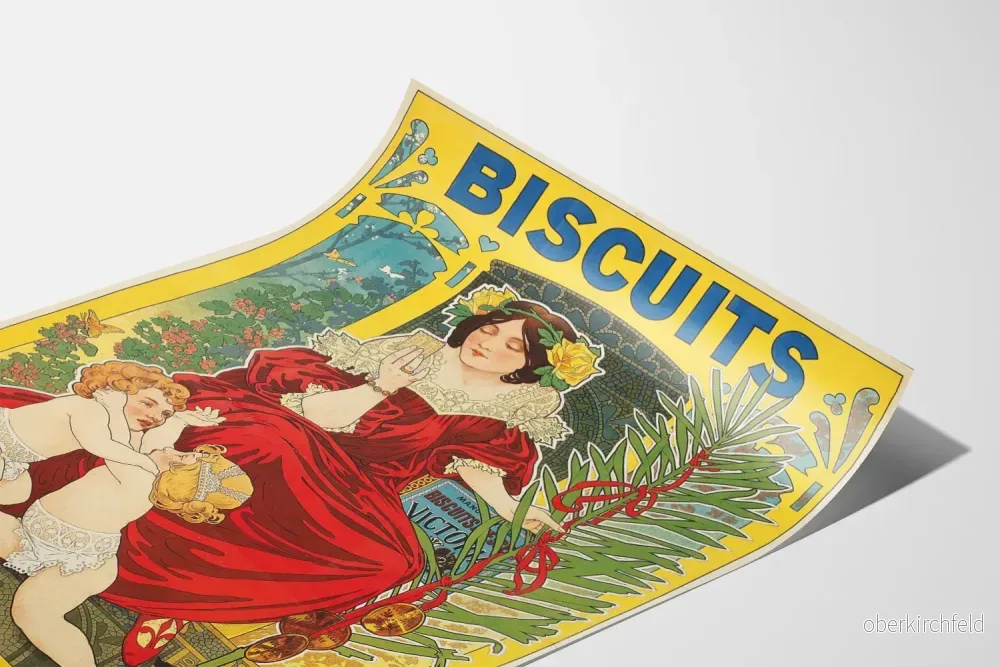 Vintageposter Biscuits Victoria - Retro Väggdekoration - Bild 3