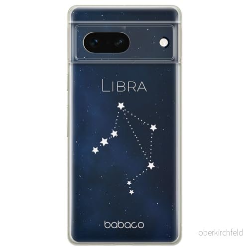 ERT GROUP mobiltelefonfodral för Google PIXEL 7 originalt och officiellt licensierat Babaco mönster Zodiac Constellation 007 anpassad till formen på mobiltelefonen, fodral tillverkad av TPU plast 5905795144180