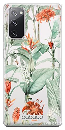 ERT GROUP mobiltelefonfodral för Samsung S20 FE / 5G originalt och officiellt licensierat Babaco mönster Flowers 048 optimalt anpassad till formen på mobiltelefonen, gedeeltelijk transparant 5905131340252