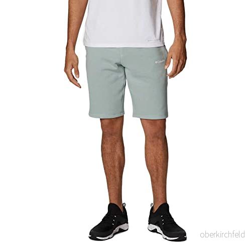 Columbia Herrfleece med logotyp, vandringsshorts, Niagara, S/8 tum Inseam, niagara 195978440320