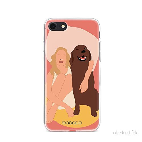ERT GROUP mobiltelefonfodral för Iphone 7/8/ SE 2/ 3 originalt och officiellt licensierat Babaco mönster Dogs 007 optimalt anpassad till formen på mobiltelefonen, fodral tillverkad av TPU plast 5905131050182