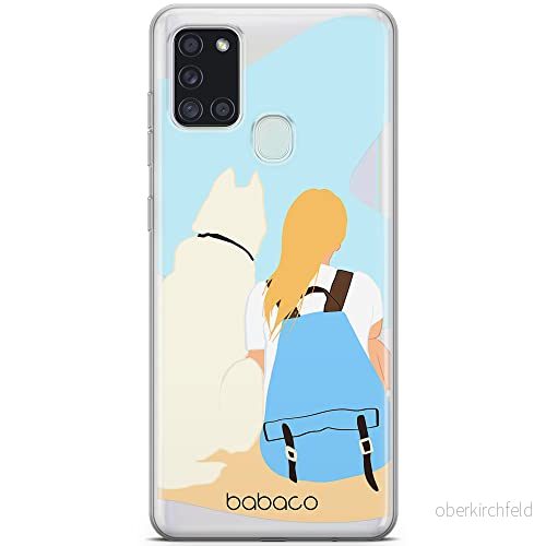 ERT GROUP mobiltelefonfodral för Samsung A21s originalt och officiellt licensierat Babaco mönster Dogs 003 optimalt anpassad till formen på mobiltelefonen, gedeeltelijk transparant 5905131013798
