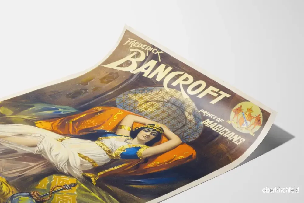 Vintageposter av Frederick Bancroft, Magikernas prins - Bild 3