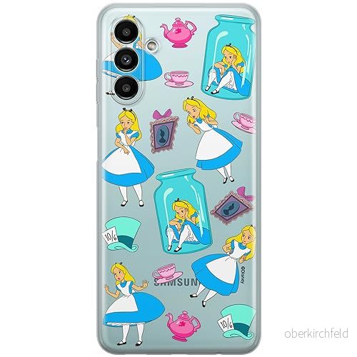 ERT GROUP mobiltelefonfodral för Samsung A13 5G/ A04s originalt och officiellt licensierat Disney mönster Alice 011 optimalt anpassad till formen på mobiltelefonen, gedeeltelijk transparant 5905131796912