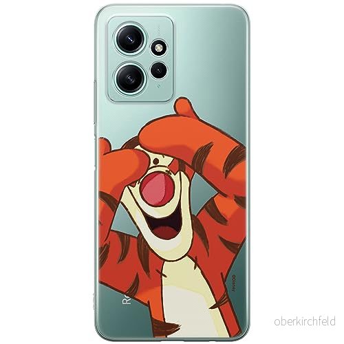 ERT GROUP mobiltelefonfodral för Xiaomi REDMI NOTE 12 4G originalt och officiellt licensierat Disney mönster Winnie the Pooh & Friends 035, gedeeltelijk transparant 5905511942281