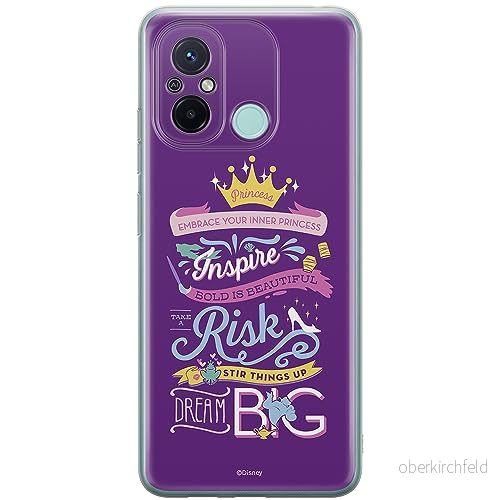 ERT GROUP mobiltelefonfodral för Xiaomi REDMI 12C/ 11A originalt och officiellt licensierat Disney mönster Princesses 003 anpassad till formen på mobiltelefonen, fodral tillverkad av TPU plast 5905511854416