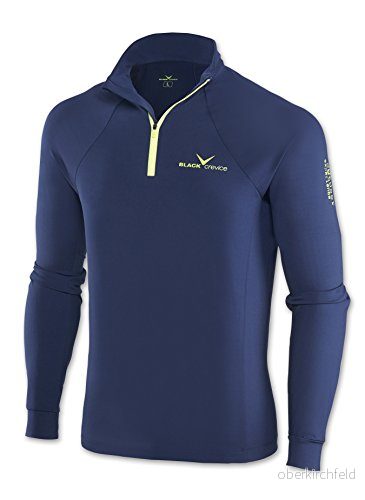 Black Crevice Skidrolli dragkedja för män, mörkblå/gul, XXXL 9120062939870