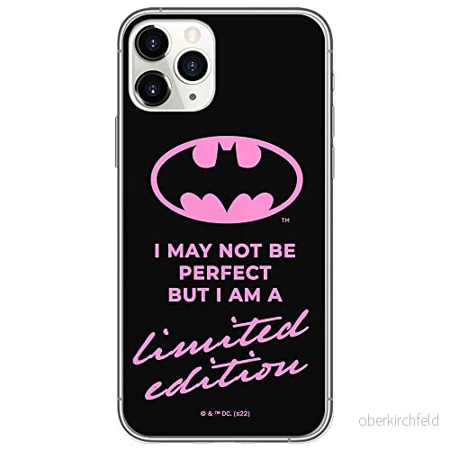 ERT GROUP mobiltelefonfodral för Iphone 11 PRO MAX originalt och officiellt licensierat DC mönster Batman 062 optimalt anpassad till formen på mobiltelefonen, fodral tillverkad av TPU plast 5905131513960