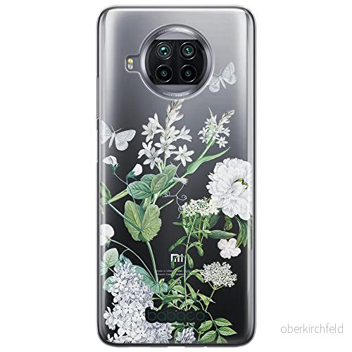 ERT GROUP mobiltelefonfodral för Xiaomi MI 10T LITE/REDMI NOTE 9 PRO 5G originalt och officiellt licensierat Babaco mönster Flowers 033, gedeeltelijk transparant 5905131288356