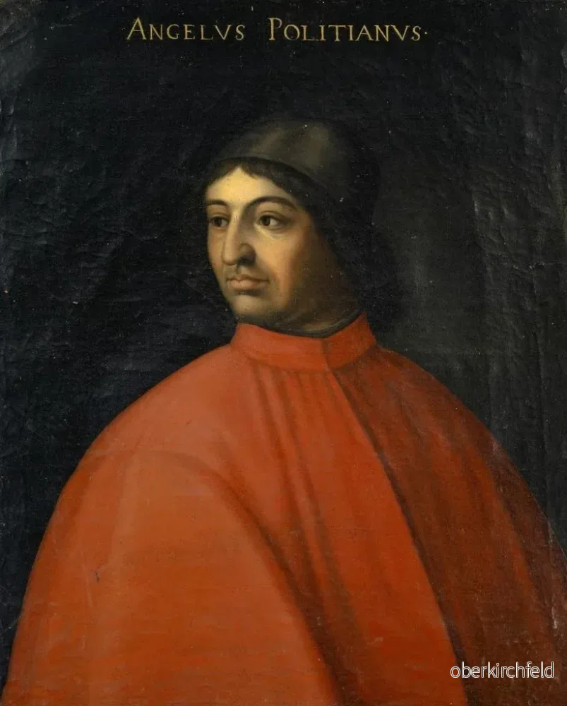 Målning av Angelo Poliziano - Anonym | Konsttryck - Bild 2