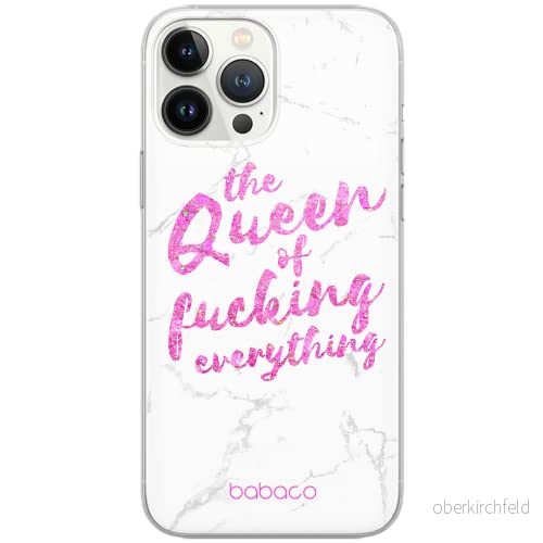 ERT GROUP mobiltelefonfodral för Apple Iphone 5/5S/SE originalt och officiellt licensierat Babaco mönster Queen 003 Vit optimalt anpassad till formen på mobiltelefonen, fodral tillverkad av TPU plast 5904805395475