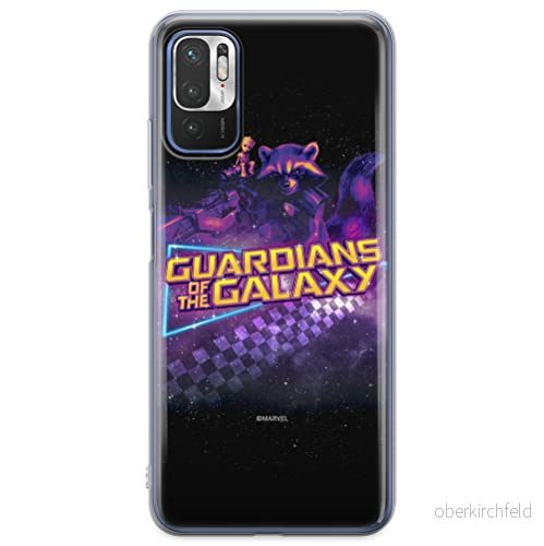 ERT GROUP mobiel telefoonhoesje voor Xiaomi REDMI NOTE 10 5G / POCO M3 PRO origineel en officieel erkend Marvel patroon Guardians of the Galaxy 015, hoesje is gemaakt van TPU 5904805609671