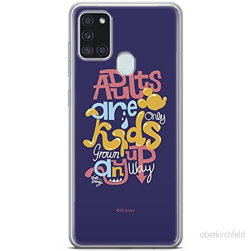 ERT GROUP mobiltelefonfodral för Samsung A21s originalt och officiellt licensierat Disney mönster Mickey 022 optimalt anpassad till formen på mobiltelefonen, fodral tillverkad av TPU plast 5903040263013