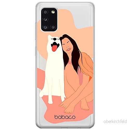 ERT GROUP mobiltelefonfodral för Samsung A31 originalt och officiellt licensierat Babaco mönster Dogs 005 optimalt anpassad till formen på mobiltelefonen, gedeeltelijk transparant 5905131027535