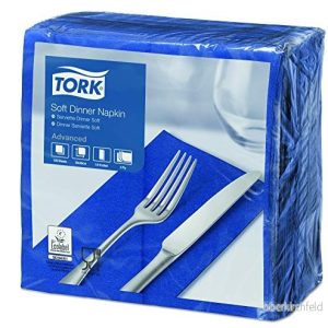 Tork 470251 mjuka middagsservetter, Mörkblå, 1200 8710499370318
