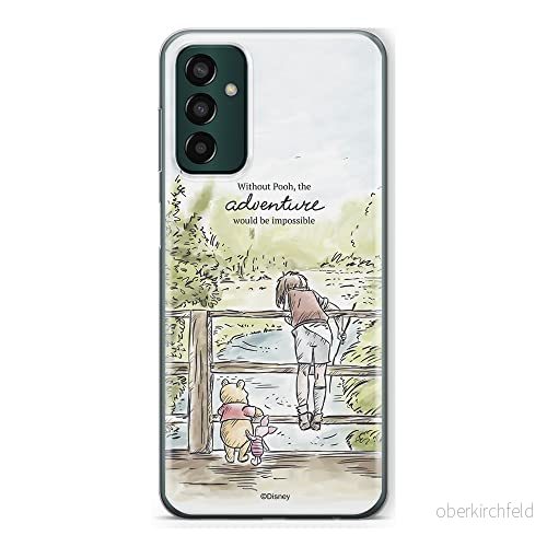 ERT GROUP mobiltelefonfodral för Samsung M13 4G originalt och officiellt licensierat Disney mönster Winnie the Pooh and Friends 017, fodral tillverkad av TPU plast 5905511327057