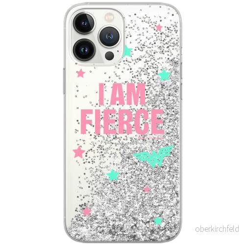 ERT GROUP mobiltelefonfodral för Apple Iphone 7/8/ SE 2/ 3 originalt och officiellt licensierat DC mönster Wonder Woman 026 Vit anpassad till formen på mobiltelefonen, med glitter overflow effekt 5903932937732