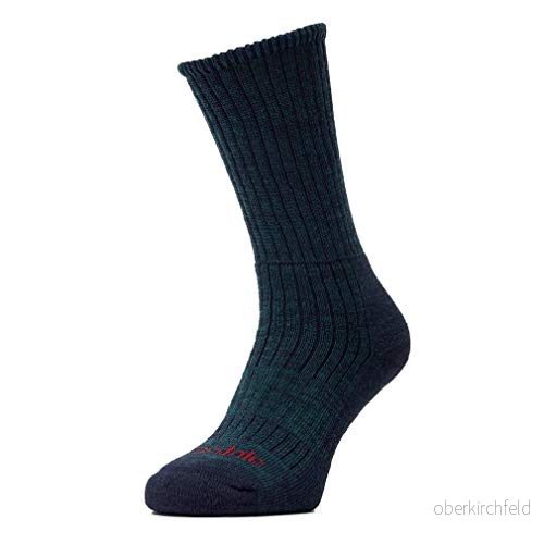 Bridgedale Hike Midweight Boot Höjd- Merino komfortstrumpor Marinblått Xsp L 610306137241