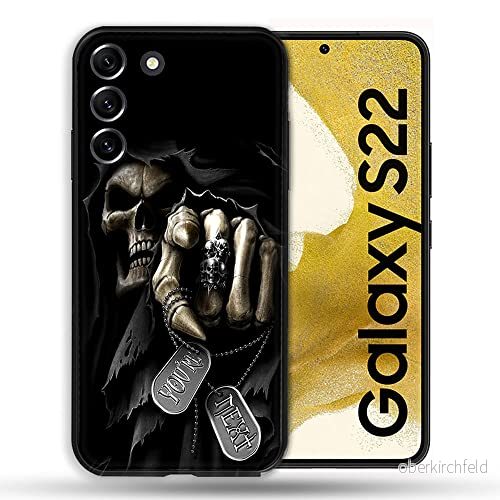 Fodral för Samsung Galaxy S22 dödskalle ditt nästa 3614848203263