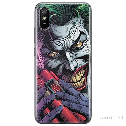 ERT GROUP mobiltelefonfodral för Xiaomi REDMI 9A originalt och officiellt licensierat DC mönster Joker 013 optimalt anpassad till formen på mobiltelefonen, fodral tillverkad av TPU plast 5905131561640