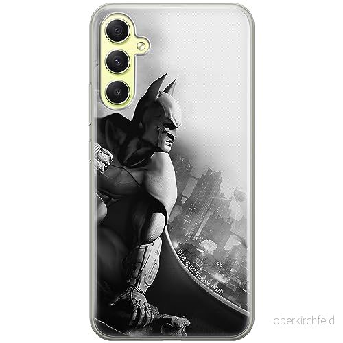 ERT GROUP mobiltelefonfodral för Samsung A34 5G originalt och officiellt licensierat DC mönster Batman 015 optimalt anpassad till formen på mobiltelefonen, fodral tillverkad av TPU plast 5905511790981