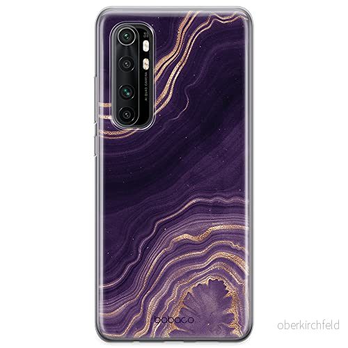 ERT GROUP mobiltelefonfodral för Xiaomi MI NOTE 10 Lite originalt och officiellt licensierat Babaco mönster Marble 007 optimalt anpassad till formen på mobiltelefonen, fodral tillverkad av TPU plast 5903932019636