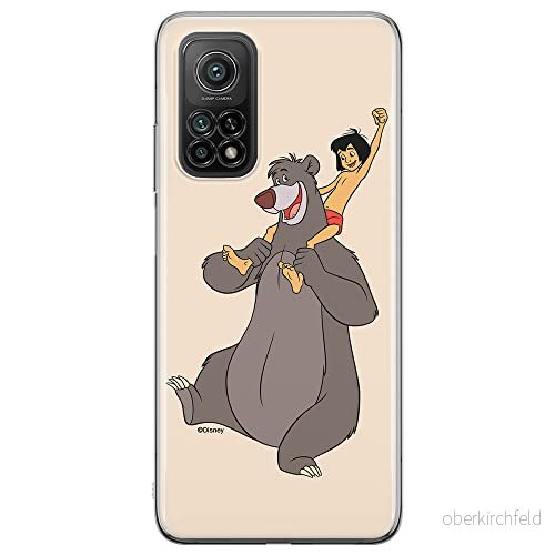 ERT GROUP mobiltelefonfodral för Xiaomi MI 10T 5G / PRO originalt och officiellt licensierat Disney mönster Jungle Book 002, fodral tillverkad av TPU plast 5905131196835