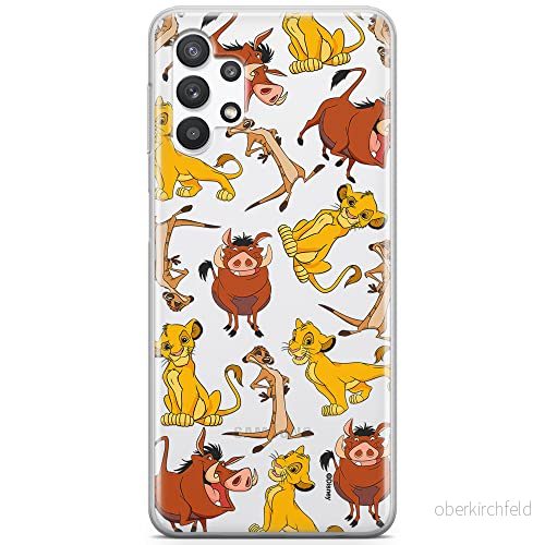 ERT GROUP mobiltelefonfodral för Samsung A32 5G originalt och officiellt licensierat Disney mönster Simba & Friends 010 optimalt anpassad till formen på mobiltelefonen, gedeeltelijk transparant 5905131792372