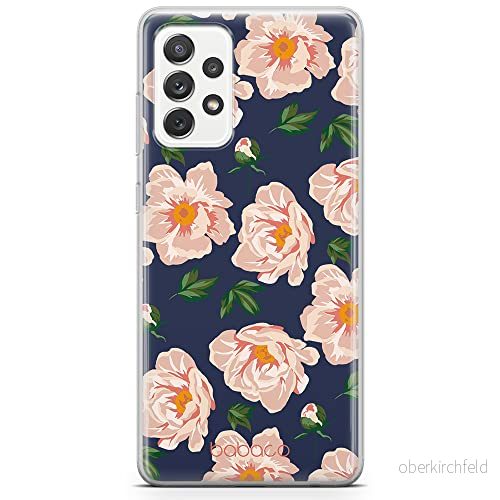 ERT GROUP mobiltelefonfodral för Samsung A73 5G originalt och officiellt licensierat Babaco mönster Flowers 014 optimalt anpassad till formen på mobiltelefonen, fodral tillverkad av TPU plast 5904805518133