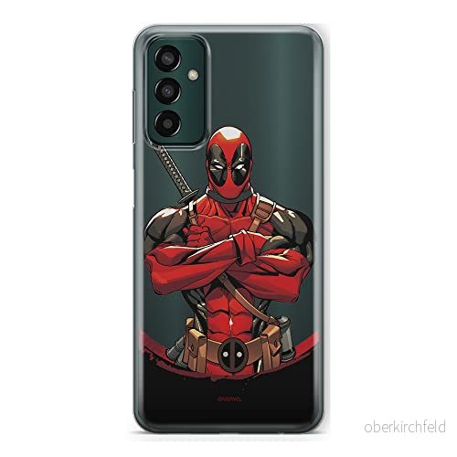ERT GROUP mobiltelefonfodral för Samsung M13 4G originalt och officiellt licensierat Marvel mönster Deadpool 006 optimalt anpassad till formen på mobiltelefonen, gedeeltelijk transparant 5905511322854
