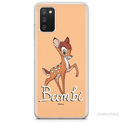 ERT GROUP mobiltelefonfodral för Samsung A03S originalt och officiellt licensierat Disney mönster Bambi 013 optimalt anpassad till formen på mobiltelefonen, fodral tillverkad av TPU plast 5904805433917