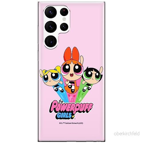 ERT GROUP mobiltelefonfodral för Samsung S22 ULTRA originalt och officiellt licensierat The Powerpuff Girls mönster 029, fodral tillverkad av TPU plast 5905511974084