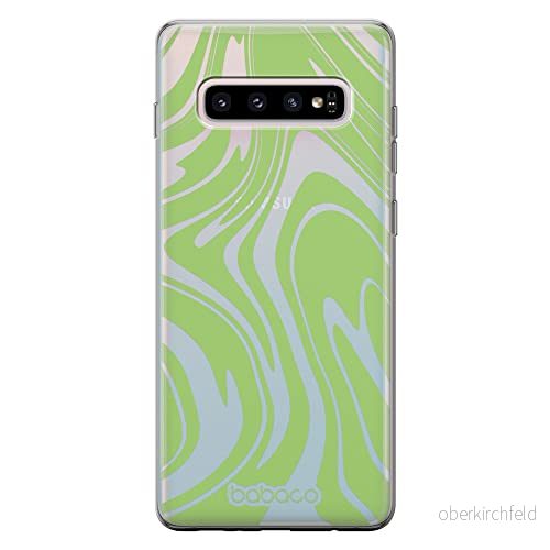 ERT GROUP mobiltelefonfodral för Samsung S10 PLUS originalt och officiellt licensierat Babaco mönster Doodle 001 optimalt anpassad till formen på mobiltelefonen, gedeeltelijk transparant 5904805744808