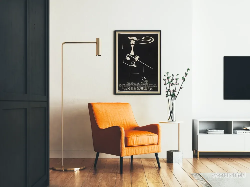 Retro poster i svartvitt - Vintage väggdekoration i svart och vitt - Bild 2
