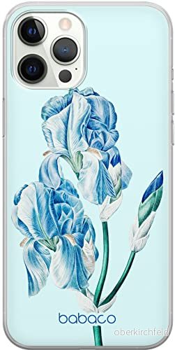 ERT GROUP mobiltelefonfodral för Iphone 12/12 PRO originalt och officiellt licensierat Babaco mönster Flowers 025 optimalt anpassad till formen på mobiltelefonen, fodral tillverkad av TPU plast 5905131256423